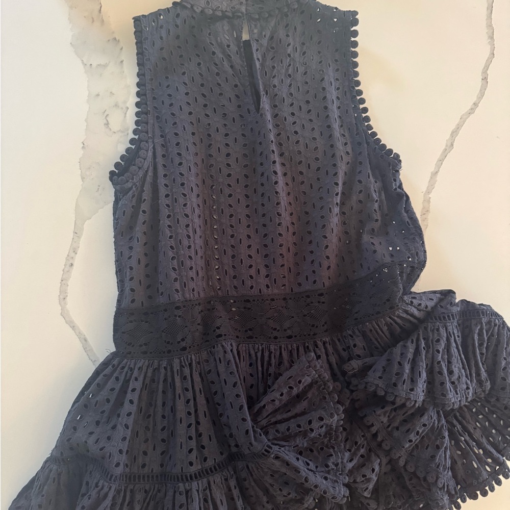 Kate Spade Black Sleeveless Tunic Top - Picture 2 of 7